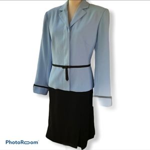 Worthington | Baby Blue Business Skirt Suit